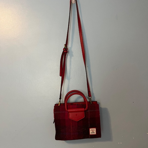 Islander Arran Small Tote Bag – Fuchsia Check – New Without Tags - Picture 5 of 5